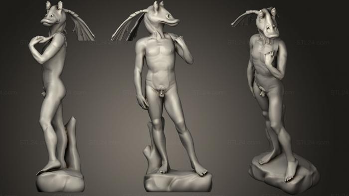 Figurines simple (David Binks, STKPR_0329) 3D models for cnc